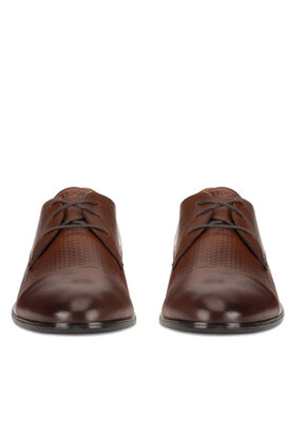 Lasocki Półbuty RIO-GRANDE-20 MB Brązowy. Kolor: brązowy. Materiał: skóra