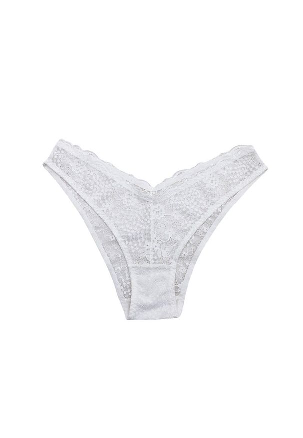 Intica - Figi koronkowe codzienne i na specjalne okazje Bozana. Kolor: biały. Materiał: koronka. Wzór: koronka