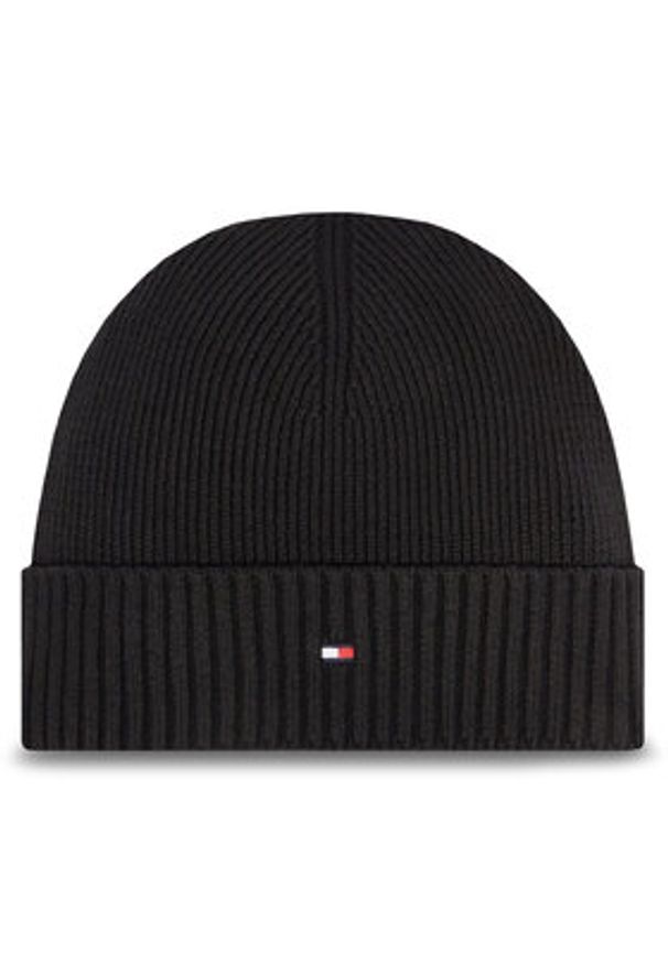 TOMMY HILFIGER - Tommy Hilfiger Zestaw Czapka i Rękawiczki AM0AM12938 Czarny. Kolor: czarny. Materiał: bawełna, materiał