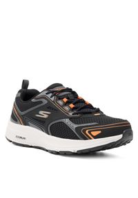 skechers - Skechers Sneakersy GO RUN CONSISTENT 220034 BKOR Czarny. Kolor: czarny. Materiał: materiał. Sport: bieganie
