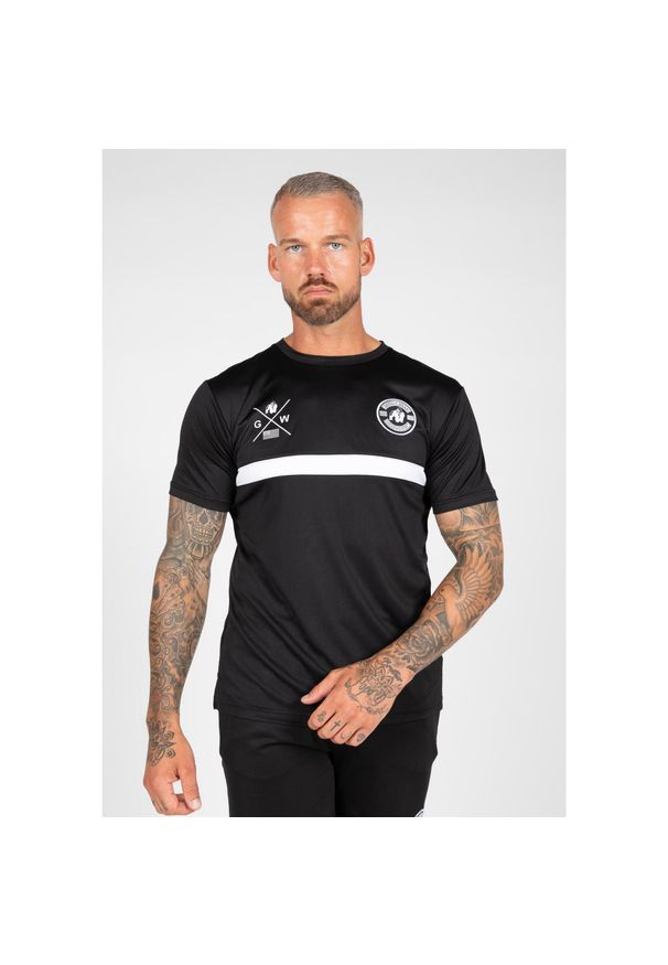 GORILLA WEAR - Vernon Koszulka - Czarny. Kolor: czarny. Sport: fitness