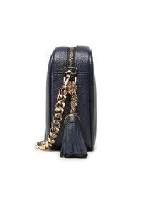 MICHAEL Michael Kors Torebka Jet Set 32F7GGNM8L Granatowy. Kolor: niebieski. Materiał: skórzane #4