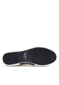 Pepe Jeans Sneakersy PMS31006 Granatowy. Kolor: biały. Materiał: materiał #2