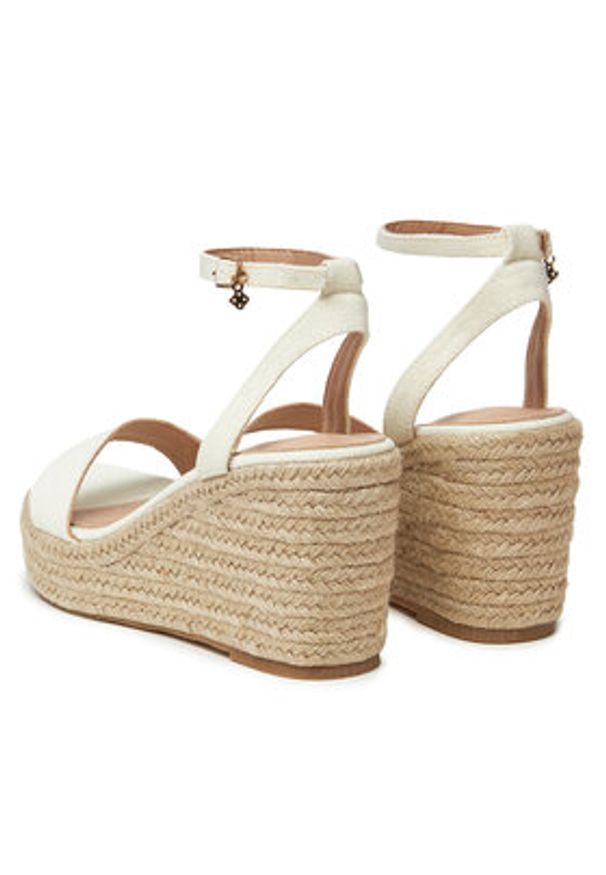 DeeZee Espadryle EA0315-2 Écru. Materiał: materiał