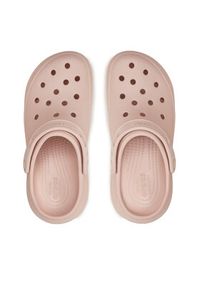 Crocs Klapki Classic Crush Clog 207521 Różowy. Kolor: różowy