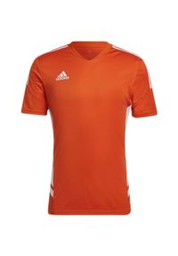 Adidas - Koszulka męska adidas Condivo 22 Jersey. Kolor: pomarańczowy. Materiał: jersey #1