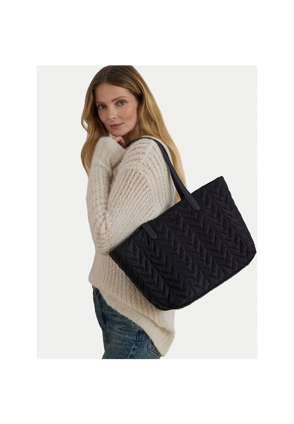 Lauren Ralph Lauren - Torebka LAUREN RALPH LAUREN. Kolor: czarny