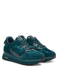 Liu Jo Sneakersy Maxi Wonder 91 BF5005 PX522 Niebieski. Kolor: niebieski. Materiał: zamsz, skóra #4