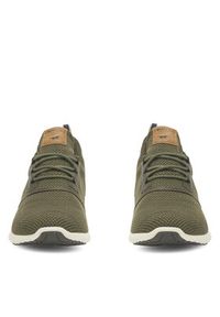 Mustang Sneakersy 4132-311 Khaki. Kolor: brązowy. Materiał: materiał #4