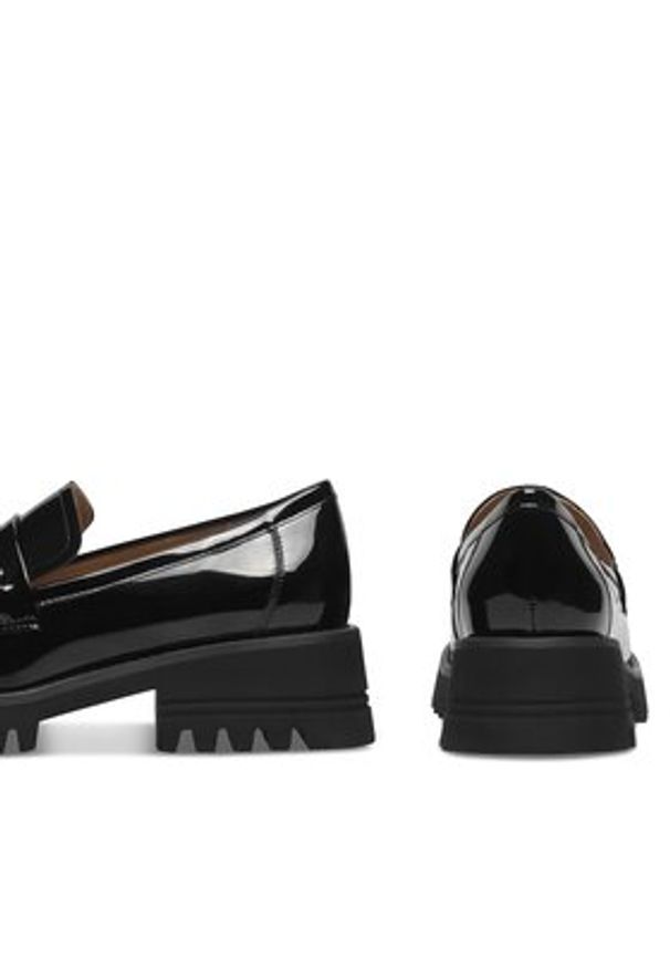 Nine West Loafersy WYL20427-1 Czarny. Kolor: czarny. Materiał: skóra