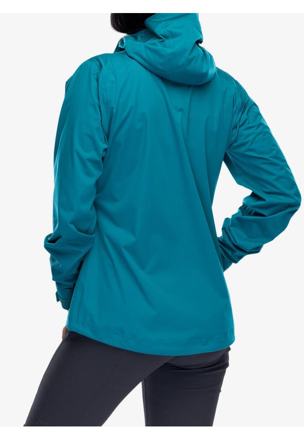 Kurtka w góry z membraną damska Rab Kinetic 2.0 Jacket. Kolor: niebieski. Sport: wspinaczka