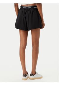 Guess Szorty sportowe V6GD18 W2344 Czarny Regular Fit. Kolor: czarny. Materiał: syntetyk #2