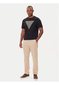 Guess T-Shirt M5BI04 I3Z14 Czarny Regular Fit. Kolor: czarny. Materiał: bawełna