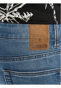 Only & Sons Szorty jeansowe Ply 22018584 Granatowy Regular Fit. Kolor: niebieski. Materiał: bawełna #4