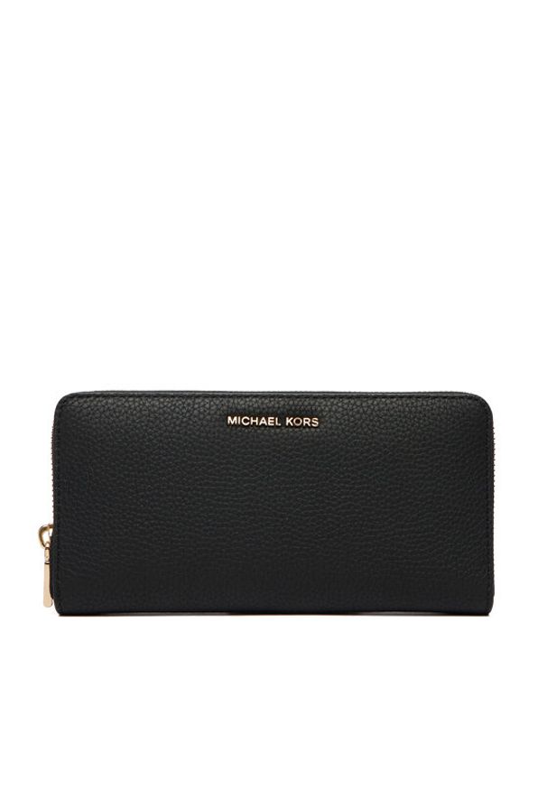 MICHAEL Michael Kors Portfel 32F5GJ6T7T Czarny. Kolor: czarny. Materiał: skóra