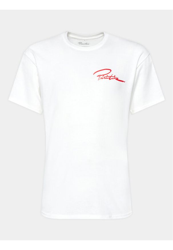 Primitive T-Shirt Open Arms PAPFA2307 Biały Regular Fit. Kolor: biały. Materiał: bawełna