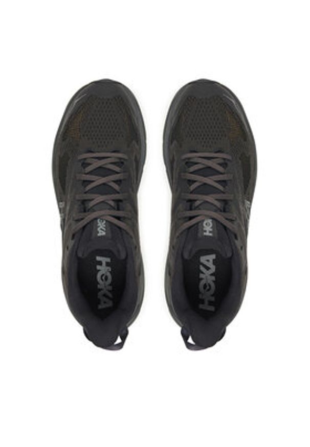 HOKA - Hoka Buty do biegania Challenger 8 1168716 Czarny. Kolor: czarny. Materiał: materiał