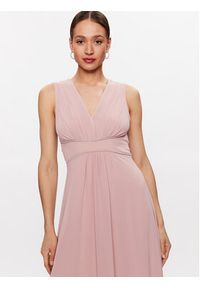 Rinascimento Sukienka wieczorowa CFC0112948003 Różowy Regular Fit. Kolor: różowy. Materiał: syntetyk. Styl: wizytowy #4