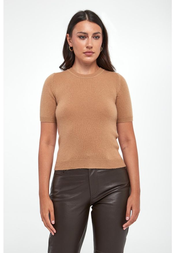 Marella Sport - Sweter damski wełniano-kaszmirowy Finito2 MARELLA SPORT. Materiał: wełna, kaszmir. Styl: sportowy