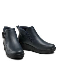Clara Barson Botki WYL1877-5 Granatowy. Kolor: niebieski. Materiał: skóra #4