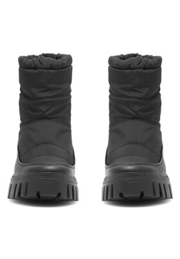 DeeZee Śniegowce ALFAMM N10370 Czarny. Kolor: czarny