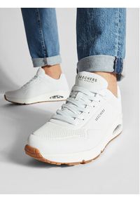 skechers - Skechers Sneakersy Stand On Air 52458/WHT Biały. Kolor: biały. Materiał: skóra #2