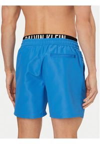 Calvin Klein Swimwear Szorty kąpielowe LV00N61015 Niebieski Regular Fit. Kolor: niebieski. Materiał: syntetyk #2