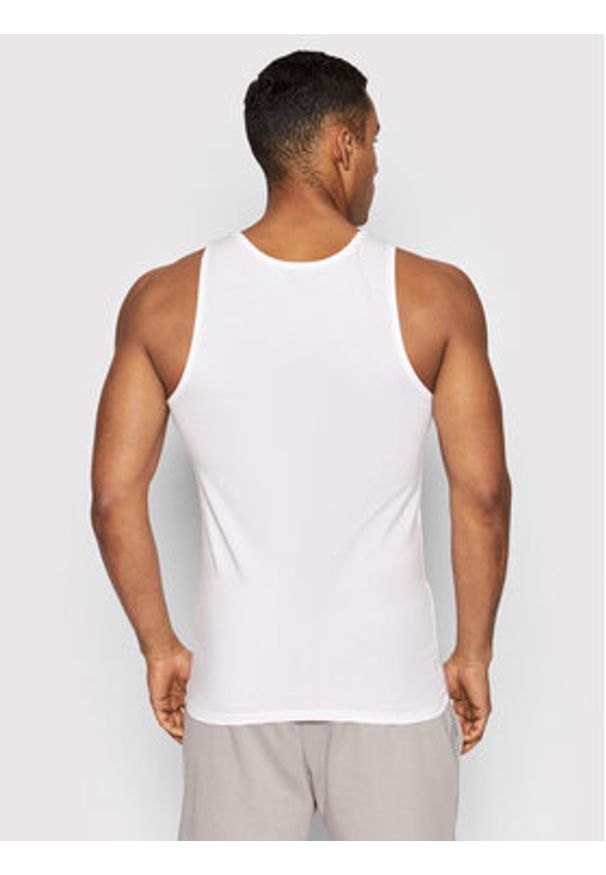 United Colors of Benetton - United Colors Of Benetton Tank top 3OP82H257 Biały Regular Fit. Kolor: biały. Materiał: bawełna