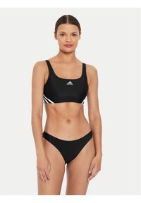 Adidas - adidas Bikini 3-Stripes IB5985 Czarny. Kolor: czarny. Materiał: syntetyk #1