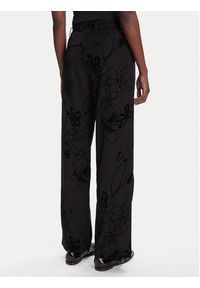 Desigual Spodnie materiałowe Flock 25WWPW05 Czarny Regular Fit. Kolor: czarny. Materiał: syntetyk #4
