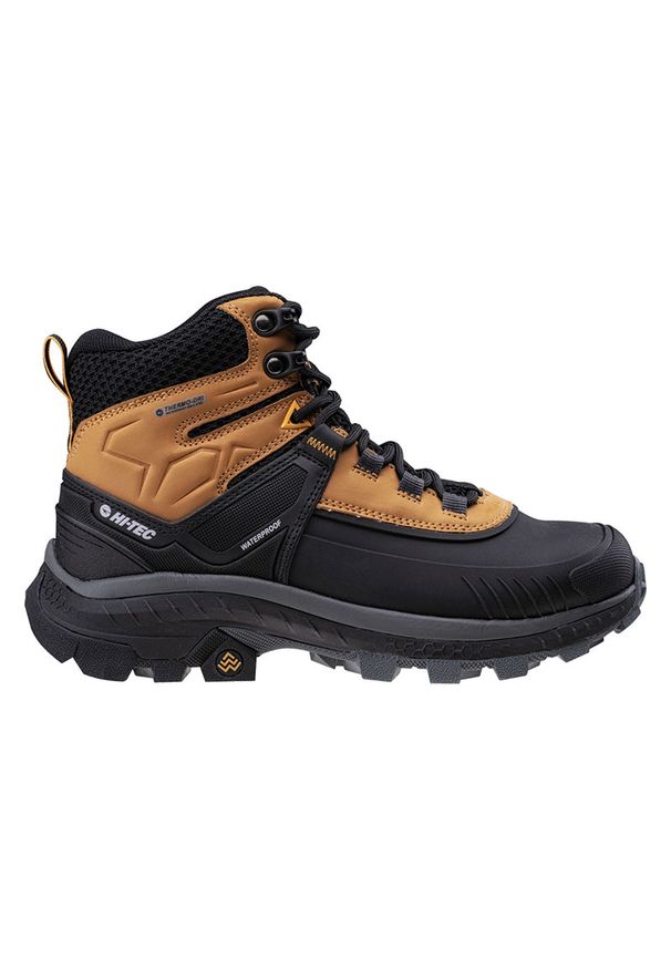 Hi-tec - Buty damskie trekkingowe zimowe Everest Snow Hiker Wo's - brązowo-czarne, Rozmiar buta 38. Kolor: czarny, brązowy, wielokolorowy. Materiał: guma. Sezon: zima