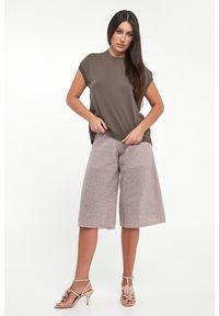 Kamizelka damska wełniana PESERICO. Materiał: wełna #2