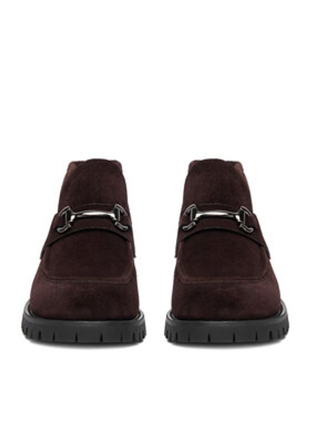 Badura Półbuty EO-ASPEN-LT221-451-3 Brązowy. Kolor: brązowy. Materiał: skóra, zamsz