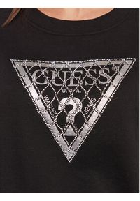 Guess Bluza W3RQ01 K4BD0 Czarny Regular Fit. Kolor: czarny. Materiał: bawełna #4