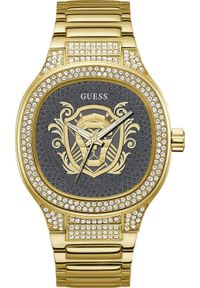 Zegarek Guess Zegarek męski Guess GW0565G1 CYRKONIE złoty. Kolor: złoty #1