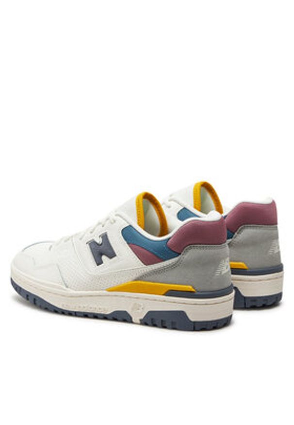 New Balance Sneakersy BB550PGB Écru. Materiał: materiał