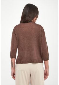 Weekend Max Mara - Sweter damski lniany Cannone WEEKEND MAX MARA. Materiał: len #3