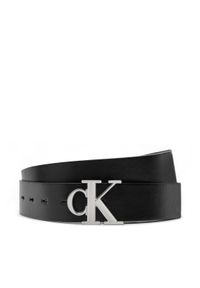 Calvin Klein Jeans Pasek Damski Mono Pl Rev Lthr Belt K60K612288 Czarny. Kolor: czarny. Materiał: skóra