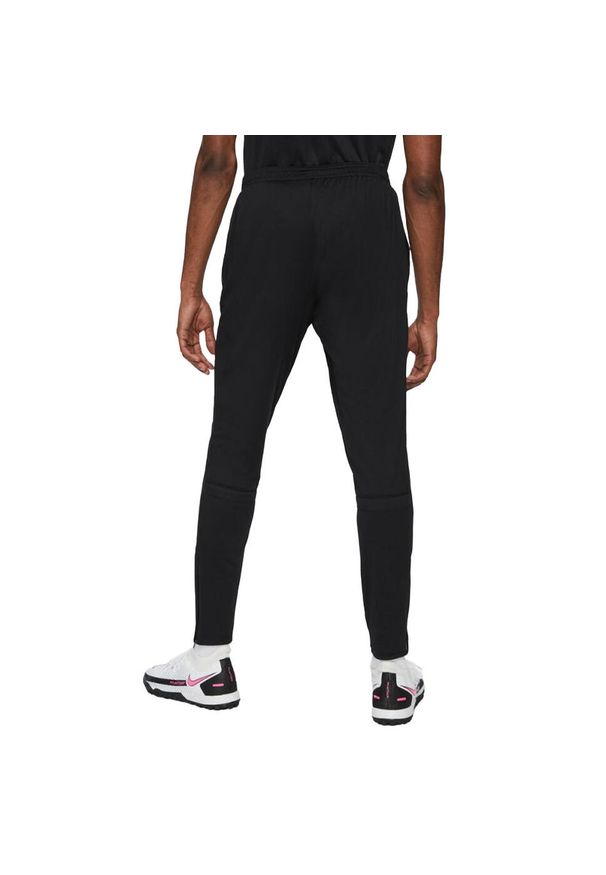 Nike - Męskie Spodnie Do Biegania Academy DriFIT. Kolor: czarny. Materiał: dresówka