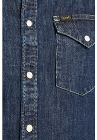Lee - LEE WESTERN SHIRT MĘSKA KOSZULA JEANSOWA BLUEPRINT L643PLLH 112115418. Materiał: jeans #3