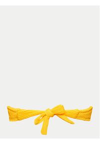 Hunkemöller Góra od bikini Crinkle 205678 Żółty. Kolor: żółty. Materiał: syntetyk #4