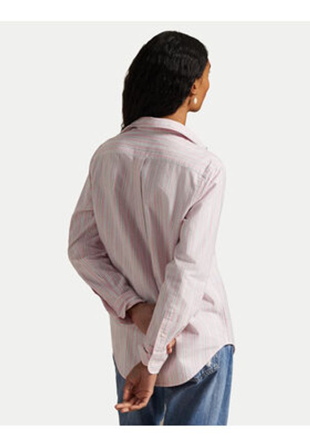 Polo Ralph Lauren Koszula 211970739502 Różowy Relaxed Fit. Typ kołnierza: polo. Kolor: różowy. Materiał: bawełna