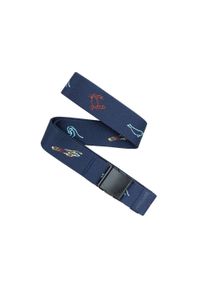 ARCADE - Pasek do spodni Arcade Save the Waves - navy. Kolor: niebieski. Sport: turystyka piesza
