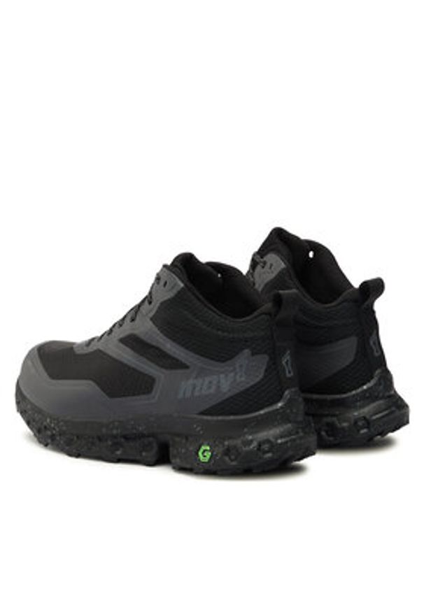 Inov-8 Trekkingi Rocfly G 390 Gtx GORE-TEX 001101-BK-S-01 Czarny. Kolor: czarny. Materiał: materiał. Technologia: Gore-Tex. Sport: turystyka piesza