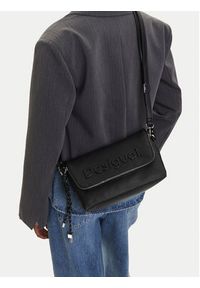 Desigual Torebka 25SAXPBK Czarny. Kolor: czarny. Materiał: skórzane #3
