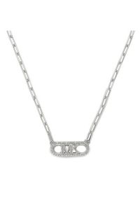 Michael Kors Naszyjnik MKC1655CZ040 Srebrny. Materiał: srebrne. Kolor: srebrny