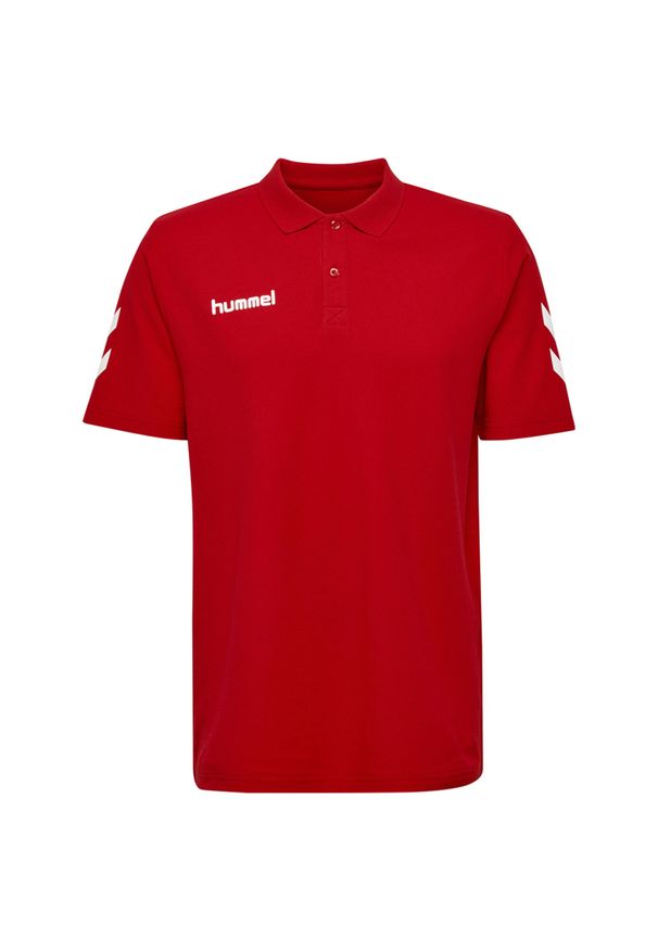 Koszulka tenisowa polo dla dzieci Hummel Go Kids Cotton Polo. Typ kołnierza: polo. Kolor: biały, różowy, czerwony, wielokolorowy. Materiał: materiał. Sezon: lato. Sport: tenis