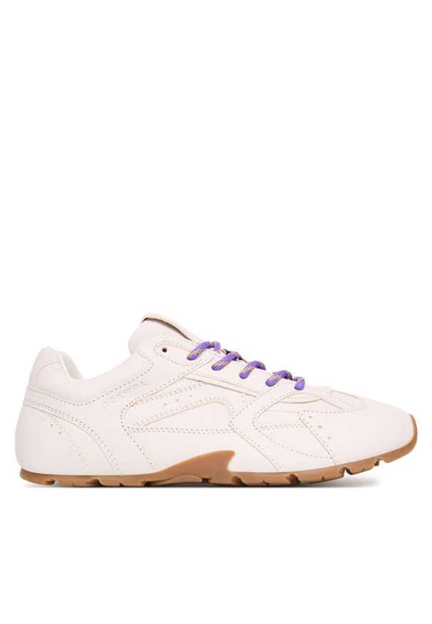 Nokwol Sneakersy Atlas Biały. Kolor: biały. Materiał: skóra