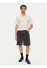 Jack & Jones Polo Ceaston 12273012 Beżowy Regular Fit. Typ kołnierza: polo. Kolor: beżowy. Materiał: bawełna #8