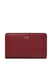 Duży Portfel Damski Calvin Klein. Kolor: czerwony #1